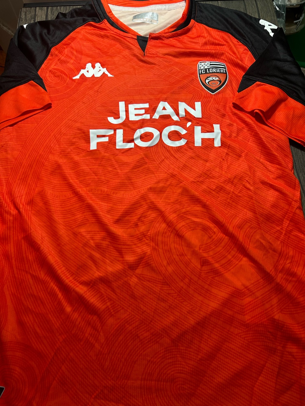Kappa brand FRANCE FC LORIENT Vintage Men's JERSEY Sz LARGE New  Ligue 1